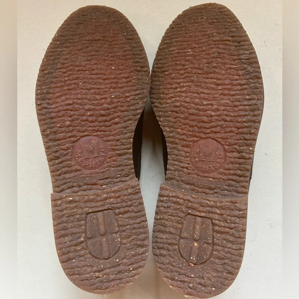 Men's Black Memphisto Leather Slip-On Shoes